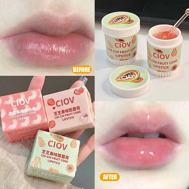 Clov 1/3Pcs Chi-Chi Fruit Cone Lip Mask