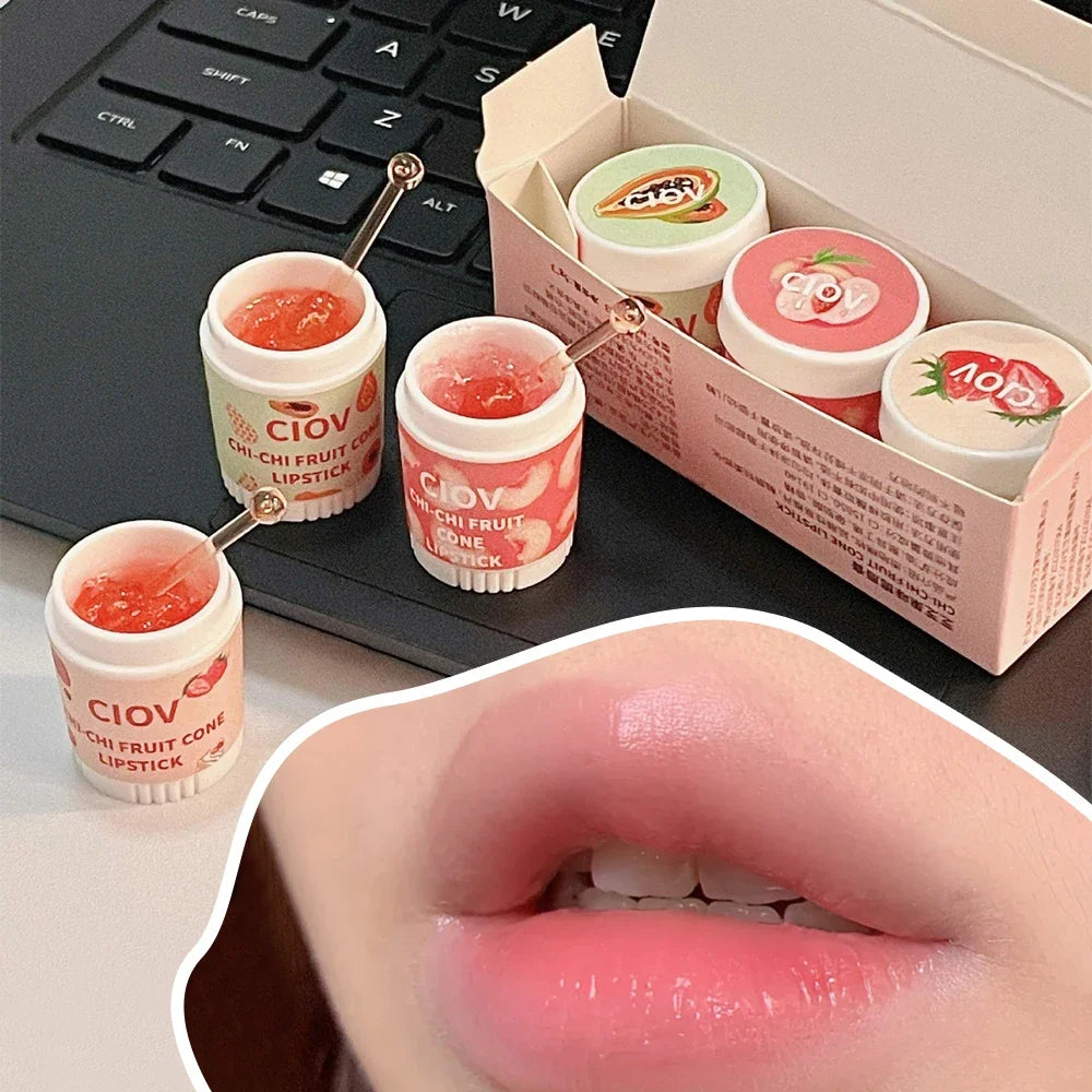 Clov 1/3Pcs Chi-Chi Fruit Cone Lip Mask